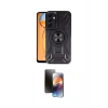 MARSİLYAN™- Galaxy A55 5G Kılıf Nova Yansıma Prime - Siyah 3D Antistatik Mat Seramik Nano Ekran Koruyucu