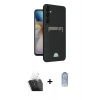 MARSİLYAN™- Galaxy A55 5G Kılıf Vadi Çizgi Prime - Siyah Joko Magic 5D Cam + Kamera Lens Koruma Cam - SF
