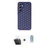 MARSİLYAN™- Galaxy A55 5G Kılıf Zirve Form - Siyah Joko Magic 5D Cam + Kamera Lens Koruma Cam - SF