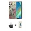 MARSİLYAN™- Galaxy A55 5G Kılıf Zirve Modern Prime - Şeffaf Pasifik Cam Ekran Koruyucu + Kamera Lens Koruma Cam - SF