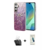 MARSİLYAN™- Galaxy A55 5G Kılıf Zirve Modern Prime - Şeffaf Pasifik Cam Ekran Koruyucu + Kamera Lens Koruma Cam - SF