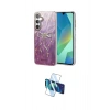 MARSİLYAN™- Galaxy A55 5G Kılıf Zirve Modern Prime - Siyah 3D Antistatik Cam Ekran Koruyucu