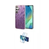 MARSİLYAN™- Galaxy A55 5G Kılıf Zirve Modern Prime - Siyah 3D Antistatik Cam Ekran Koruyucu