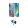 MARSİLYAN™- Galaxy A55 5G Kılıf Zirve Modern Prime - Siyah 3D Antistatik Cam Ekran Koruyucu