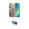 MARSİLYAN™- Galaxy A55 5G Kılıf Zirve Modern Prime - Siyah 3D Antistatik Cam Ekran Koruyucu
