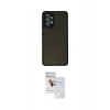 MARSİLYAN™- Galaxy A72 Kılıf Ahenk Çizgi Serisi - Siyah Seramik Nano Ekran Koruyucu