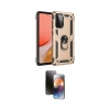 MARSİLYAN™- Galaxy A72 Kılıf Ahenk Klasik Koleksiyonu - Siyah 3D Antistatik Mat Seramik Nano Ekran Koruyucu