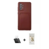MARSİLYAN™- Galaxy A72 Kılıf Vadi Çizgi Prime - Siyah Mat Seramik Nano Ekran Koruyucu + Kamera Lens Koruma Cam - SF