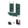 MARSİLYAN™- Galaxy A72 Kılıf Vadi Form Prime - Siyah 3D Antistatik Mat Seramik Nano Ekran Koruyucu + Kamera Lens Koruma Cam - SF