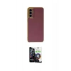 MARSİLYAN™- Galaxy M23 Kılıf Yankı Serisi - Şeffaf Temperli Cam Ekran Koruyucu