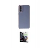 MARSİLYAN™- Galaxy M23 Kılıf Yankı Serisi - Şeffaf Temperli Cam Ekran Koruyucu