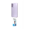 MARSİLYAN™- Galaxy M31S Kılıf Kozmos Yansıma Özel Seri - Siyah 5D Eko Cam Ekran Koruyucu