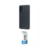 MARSİLYAN™- Galaxy M31S Kılıf Kozmos Yansıma Özel Seri - Siyah 5D Eko Cam Ekran Koruyucu