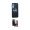 MARSİLYAN™- Galaxy M34 5G Kılıf Yörünge Çizgi - Siyah 3D Antistatik Mat Seramik Nano Ekran Koruyucu