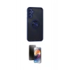 MARSİLYAN™- Galaxy M34 5G Kılıf Yörünge Çizgi - Siyah 3D Antistatik Mat Seramik Nano Ekran Koruyucu