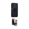 MARSİLYAN™- Galaxy M34 5G Kılıf Yörünge Çizgi - Siyah 3D Antistatik Mat Seramik Nano Ekran Koruyucu