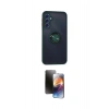 MARSİLYAN™- Galaxy M34 5G Kılıf Yörünge Çizgi - Siyah 3D Antistatik Mat Seramik Nano Ekran Koruyucu