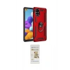 MARSİLYAN™- Galaxy M51 Kılıf Ahenk Klasik Koleksiyonu - Siyah Mat Seramik Nano Ekran Koruyucu