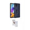 MARSİLYAN™- Galaxy M51 Kılıf Ahenk Klasik Koleksiyonu - Siyah Seramik Nano Ekran Koruyucu