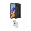 MARSİLYAN™- Galaxy M51 Kılıf Ahenk Klasik Koleksiyonu - Siyah Seramik Nano Ekran Koruyucu