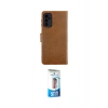 MARSİLYAN™- Galaxy M52 5G Kılıf Siluet Işık Serisi - Siyah 5D Eko Cam Ekran Koruyucu