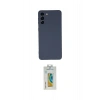 MARSİLYAN™- Galaxy S21 Plus Kılıf Ahenk Serisi - Şeffaf Polymer Nano Ekran Koruyucu
