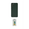 MARSİLYAN™- Galaxy S21 Plus Kılıf Ahenk Serisi - Şeffaf Polymer Nano Ekran Koruyucu