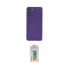 MARSİLYAN™- Galaxy S21 Plus Kılıf Ahenk Serisi - Şeffaf Polymer Nano Ekran Koruyucu