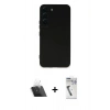 MARSİLYAN™- Galaxy S22 Kılıf Ahenk Serisi - Şeffaf Uv Polymer Nano Ekran Koruyucu + Kamera Lens Koruma Cam - SF