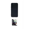 MARSİLYAN™- Galaxy S22 Plus Kılıf Ahenk Serisi - Şeffaf Temperli Cam Ekran Koruyucu
