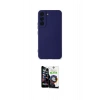 MARSİLYAN™- Galaxy S22 Plus Kılıf Ahenk Serisi - Şeffaf Temperli Cam Ekran Koruyucu