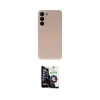 MARSİLYAN™- Galaxy S22 Plus Kılıf Ahenk Serisi - Şeffaf Temperli Cam Ekran Koruyucu