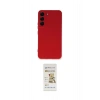 MARSİLYAN™- Galaxy S22 Plus Kılıf Ahenk Serisi - Siyah Mat Seramik Nano Ekran Koruyucu