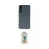 MARSİLYAN™- Galaxy S23 Kılıf Ahenk Serisi - Şeffaf Polymer Nano Ekran Koruyucu