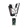MARSİLYAN™- Galaxy S23 Kılıf Atlas Doku Koleksiyonu - Şeffaf 360 Full Body Arka Koruyucu