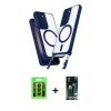 MARSİLYAN™- Galaxy S23 Kılıf Atlas Doku Koleksiyonu - Şeffaf 360 Full Body Arka Koruyucu + Raze Metal Kamera Lens - SH
