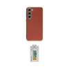 MARSİLYAN™- Galaxy S23 Kılıf Yankı Serisi - Şeffaf Polymer Nano Ekran Koruyucu