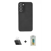 MARSİLYAN™- Galaxy S23 Plus Kılıf Doruk Asil Koleksiyonu - Şeffaf Polymer Nano Ekran Koruyucu + Kamera Lens Koruma Cam - SF