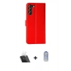 MARSİLYAN™- Galaxy S23 Plus Kılıf Siluet Işık Serisi - Siyah Joko Magic 5D Cam + Kamera Lens Koruma Cam - SF