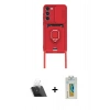MARSİLYAN™- Galaxy S23 Plus Kılıf Vadi Form Prime - Şeffaf Polymer Nano Ekran Koruyucu + Kamera Lens Koruma Cam - SF