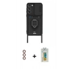 MARSİLYAN™- Galaxy S23 Plus Kılıf Vadi Form Prime - Şeffaf Polymer Nano Ekran Koruyucu + Metal Kamera Lens - KI