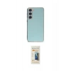MARSİLYAN™- Galaxy S23 Plus Kılıf Yankı Serisi - Siyah 6D Mat Seramik Hayalet Nano Ekran Koruyucu