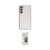 MARSİLYAN™- Galaxy S23 Plus Kılıf Yankı Serisi - Siyah 6D Mat Seramik Hayalet Nano Ekran Koruyucu
