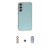 MARSİLYAN™- Galaxy S23 Plus Kılıf Yankı Serisi - Siyah Joko Magic 5D Cam + Metal Kamera Lens - KI