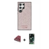 MARSİLYAN™- Galaxy S23 Ultra Kılıf Vadi Klasik Serisi - Şeffaf 360 Full Body Arka Koruyucu + Valdez Metal Kamera Lens - KI