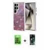 MARSİLYAN™- Galaxy S23 Ultra Kılıf Zirve Modern Prime - Siyah 360 Mat Full Body Arka Koruyucu + Raze Metal Kamera Lens - SH