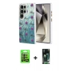 MARSİLYAN™- Galaxy S23 Ultra Kılıf Zirve Modern Prime - Siyah 360 Mat Full Body Arka Koruyucu + Raze Metal Kamera Lens - SH