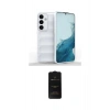 MARSİLYAN™- Galaxy S24 Kılıf Atlas Koleksiyonu - Siyah 6D Antistatik Mat Seramik Hayalet Nano Ekran Koruyucu