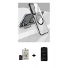 MARSİLYAN™- Galaxy S24 Kılıf Nova Doku - Siyah 6D Antistatik Mat Seramik Hayalet Nano Ekran Koruyucu + Bilvis Titan Kamera Lens - SH