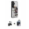 MARSİLYAN™- Galaxy S24 Kılıf Odak Klasik Serisi - Siyah Vanessa Magic Cam + PVD Metal Kamera Lens - GD